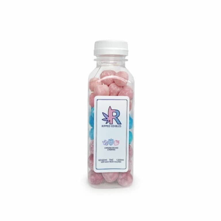 Ripped Edibles Bulk Chewies (1200MG THC)