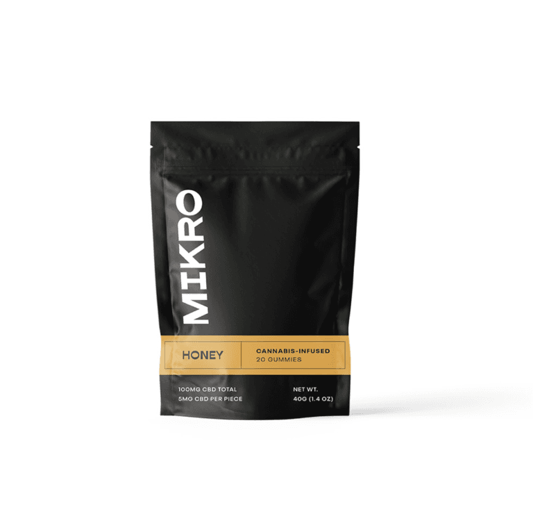 Mikro – Honey CBD Gummies (100MG CBD)