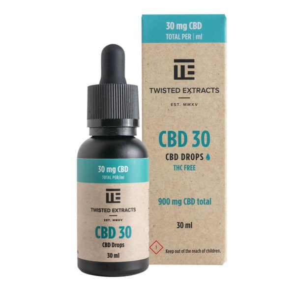 Twisted Extracts Oil Drops (900MG CBD)