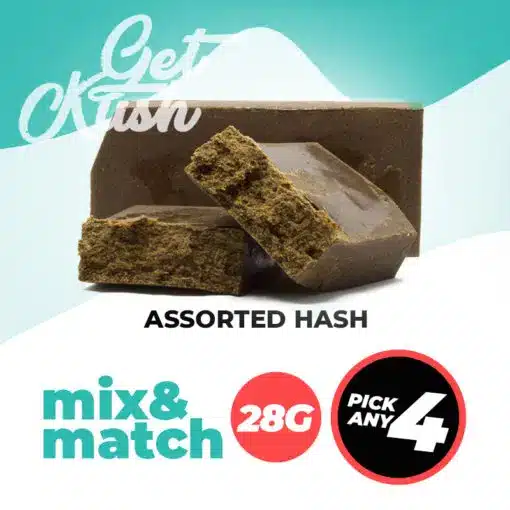 Assorted Hash – 28G – Mix & Match – Pick Any 4