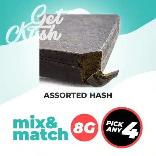 Assorted Hash – 8G – Mix & Match – Pick Any 4