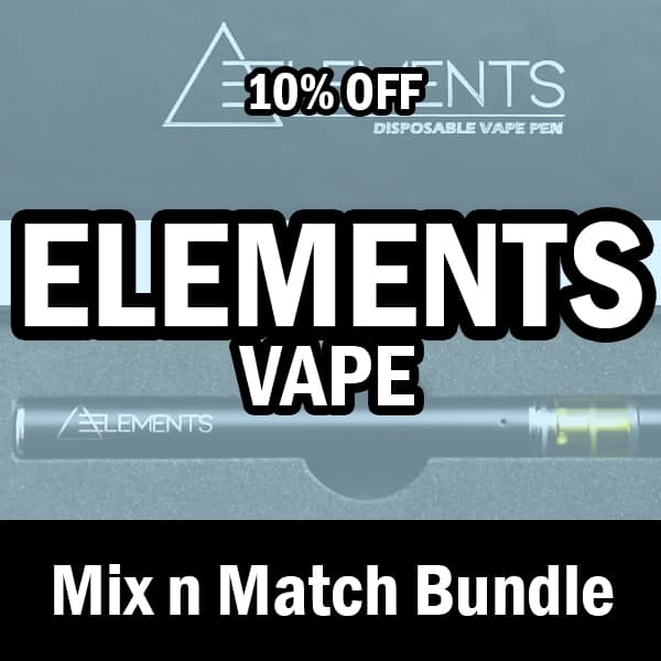Elements Vape Bundle – THC Disposable Vape Variety Pack Mix + Match