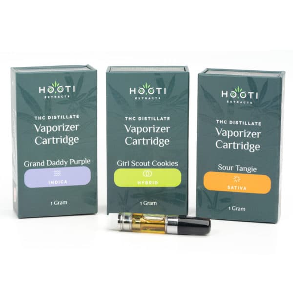Hooti Distillate Pen Cartridges Mix and Match (3 x 1g)