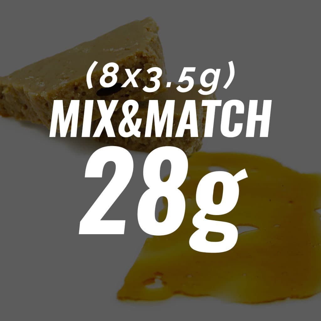 Multi Pack (Budder, Live Resin, Shatter, Crumble, Diamonds, Wax, Caviar) -28g – 8 x 3.5g