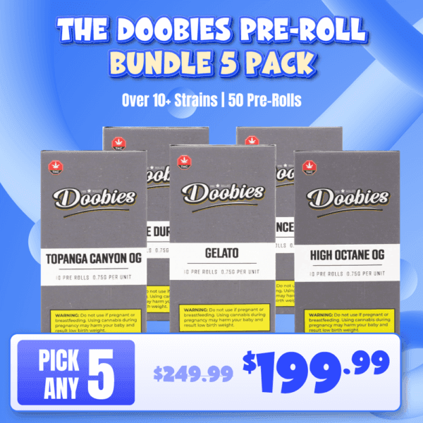 The Doobies Pre-Roll Bundle 50 Pack