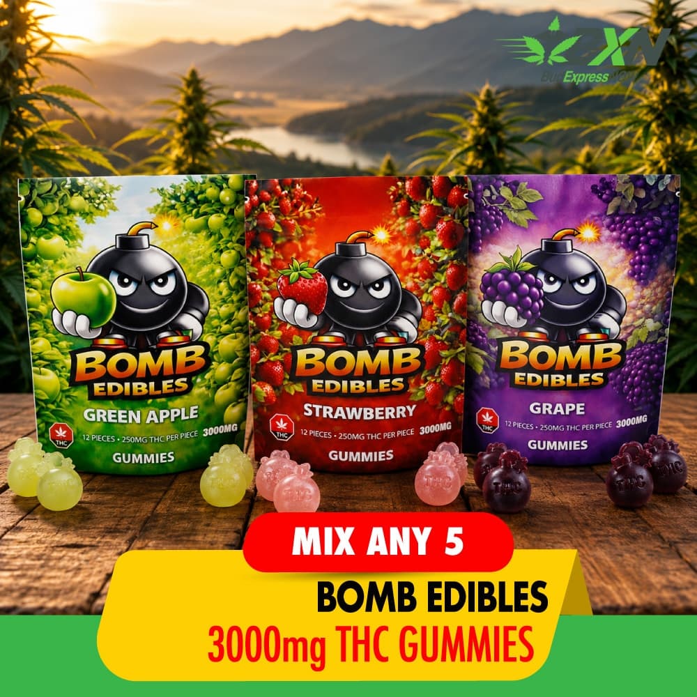 Bomb Edibles Gummies Mix and Match 5 Pack