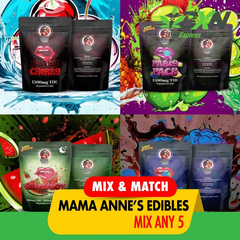 Mama Anne’s Edibles Mix and Match 5 Pack