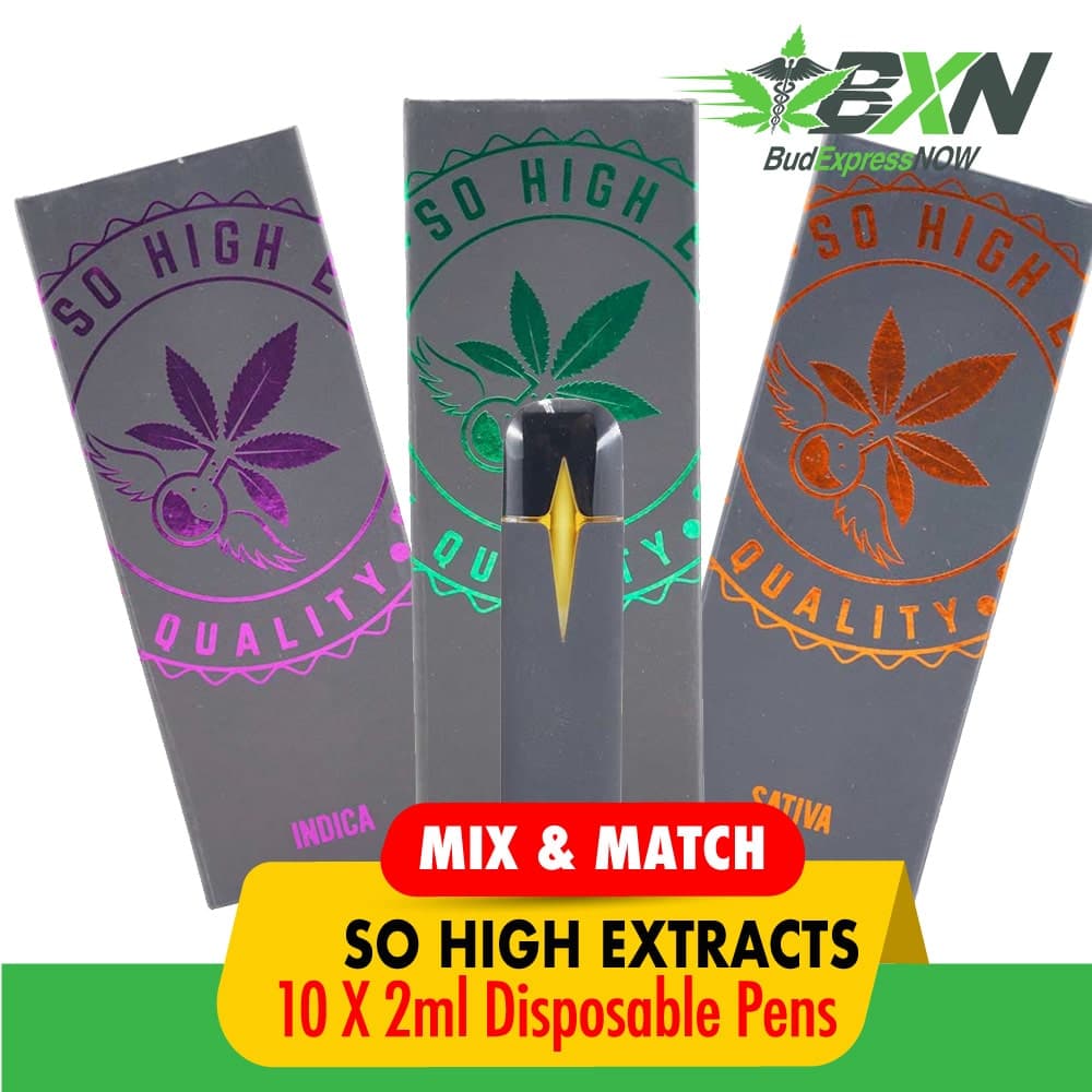 So High Extracts Disposable Pens 2ML – Mix N Match 10