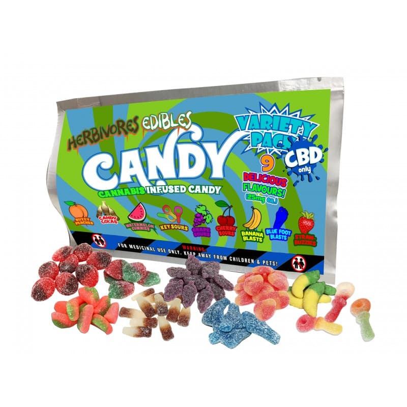 Herbivore Edibles CBD Mix And Match – 5 Pack