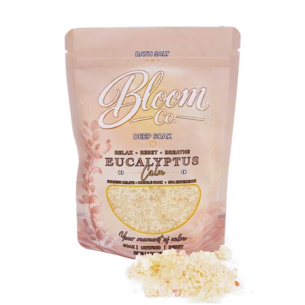 Bloom Co. – Bath Salts – Eucalyptus – 1000MG CBD