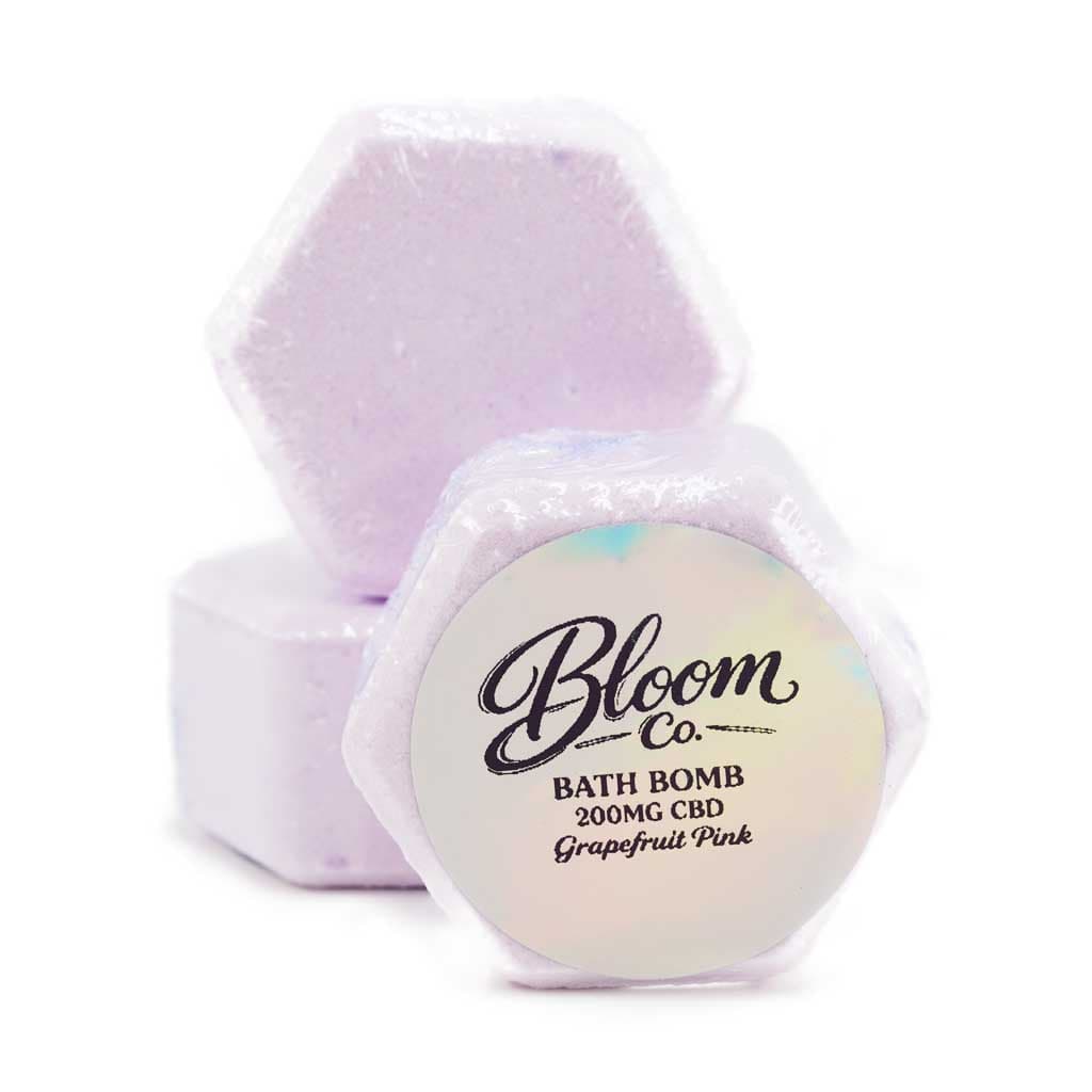 Bloom Co. – Grapefruit Bathbomb – 200MG CBD