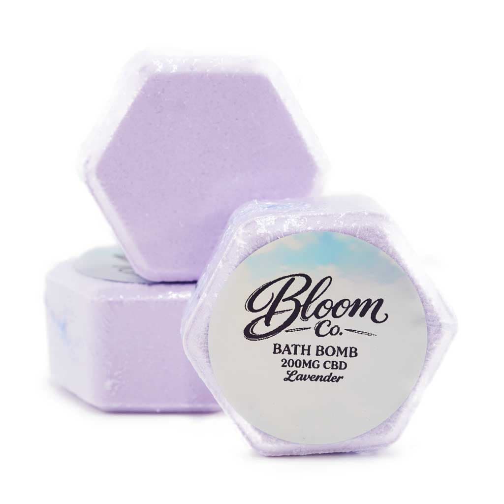 Bloom Co. – Lavender Bathbomb – 200MG CBD