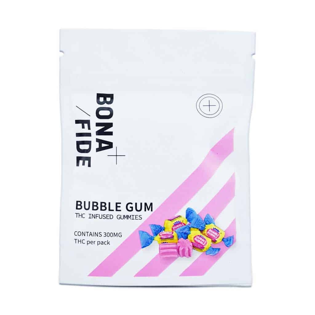 Bonafide – Bubble Gum Gummies 300mg THC
