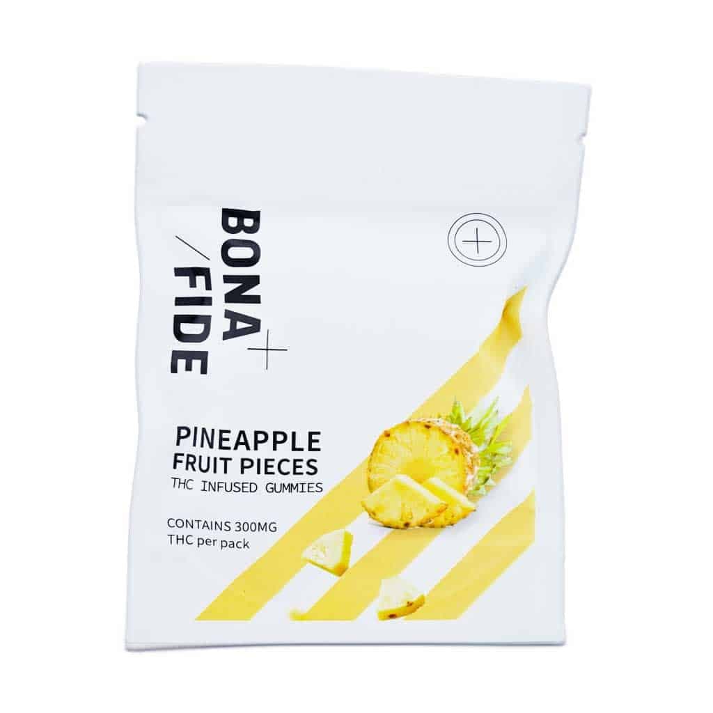 Bonafide – Pineapple Fruit Pieces 300mg THC