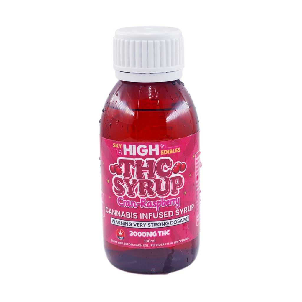 Sky High Syrup – Cran-Raspberry 3000mg THC