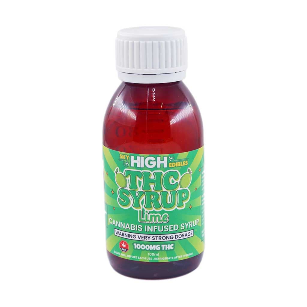 Sky High Syrup – Lime 1000mg THC