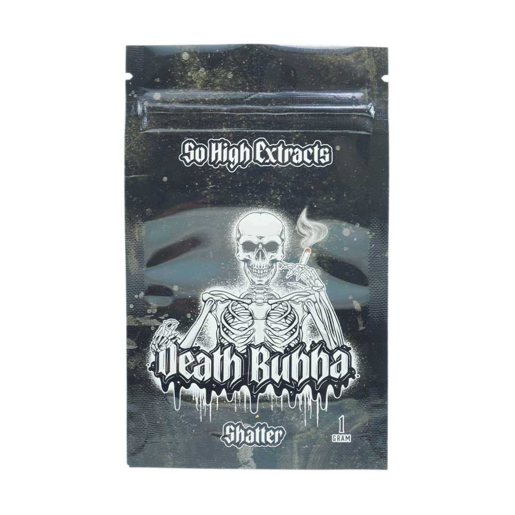 So High Extracts Premium Shatter – Death Bubba