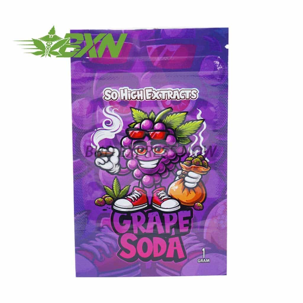 So High Extracts Premium Shatter – Grape Soda