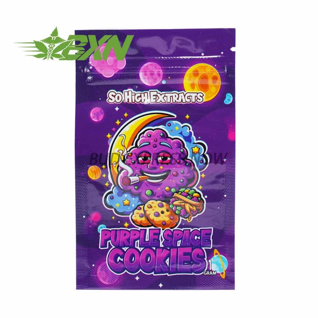 So High Extracts Premium Shatter – Purple Space Cookies