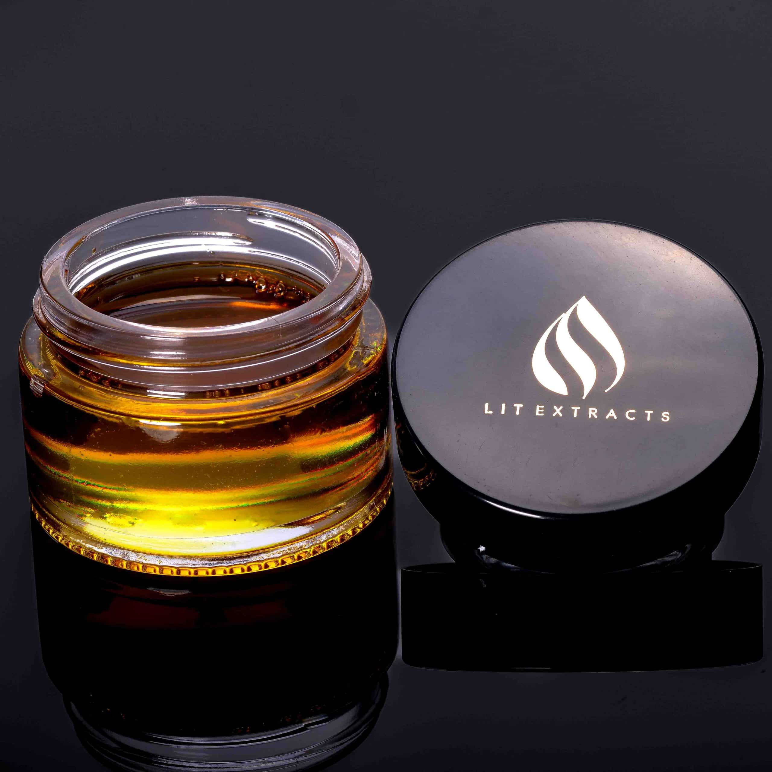 Lit Extracts THC Distillate in Jars (Delta-9)
