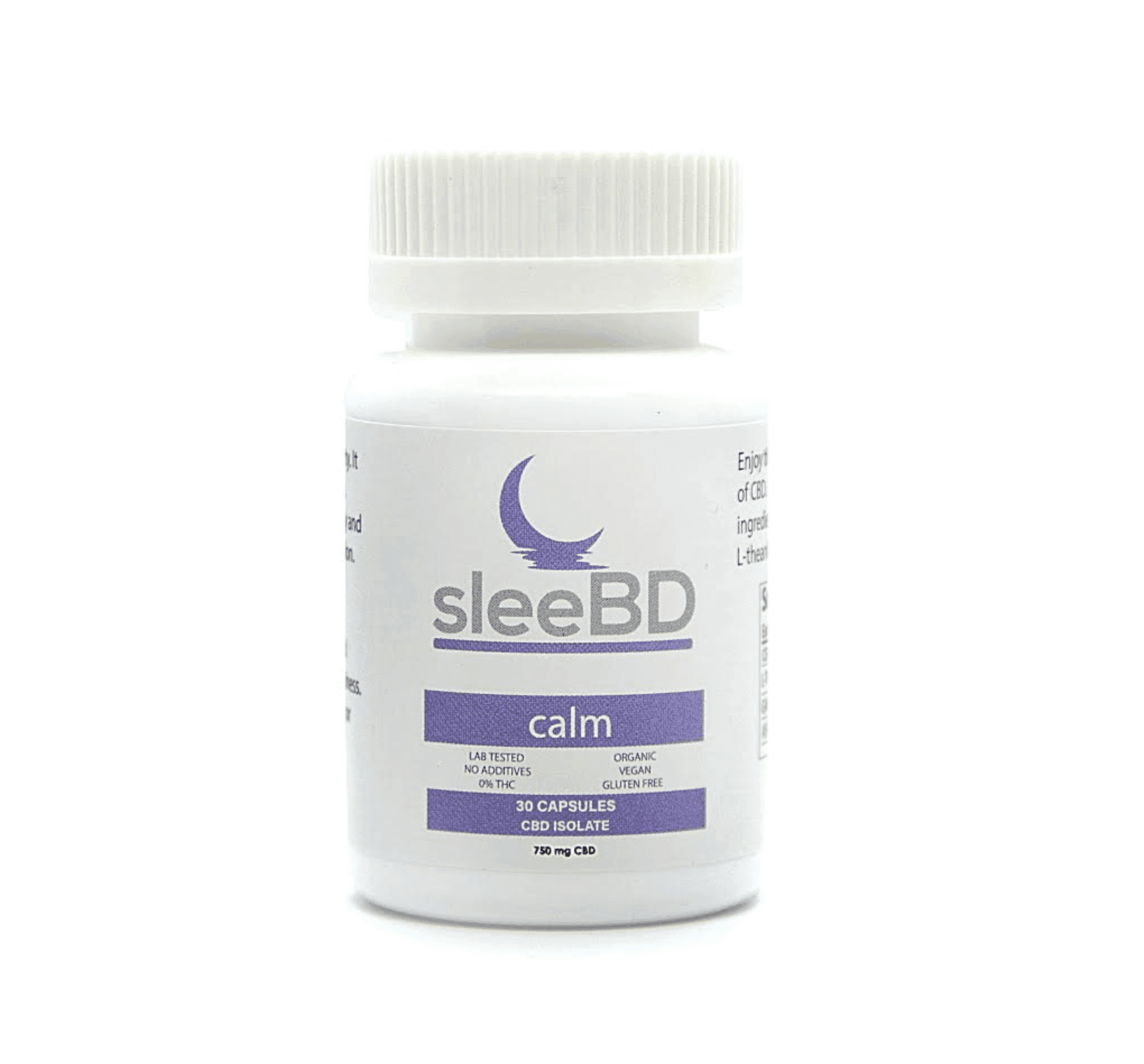 SleeBD – Calm Capsules (600mg CBD)
