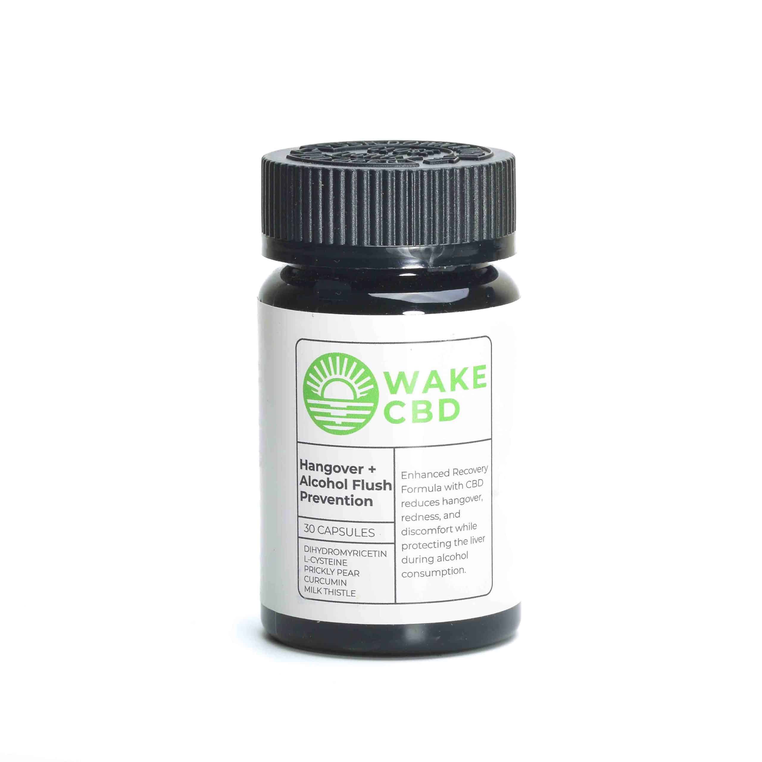 Wake CBD – Hangover and Alcohol Flush Capsules