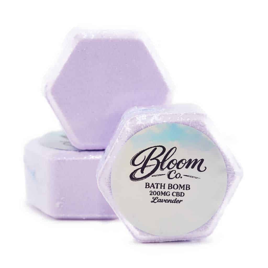 Bloom Co. – Lavender Bathbomb – 200MG CBD