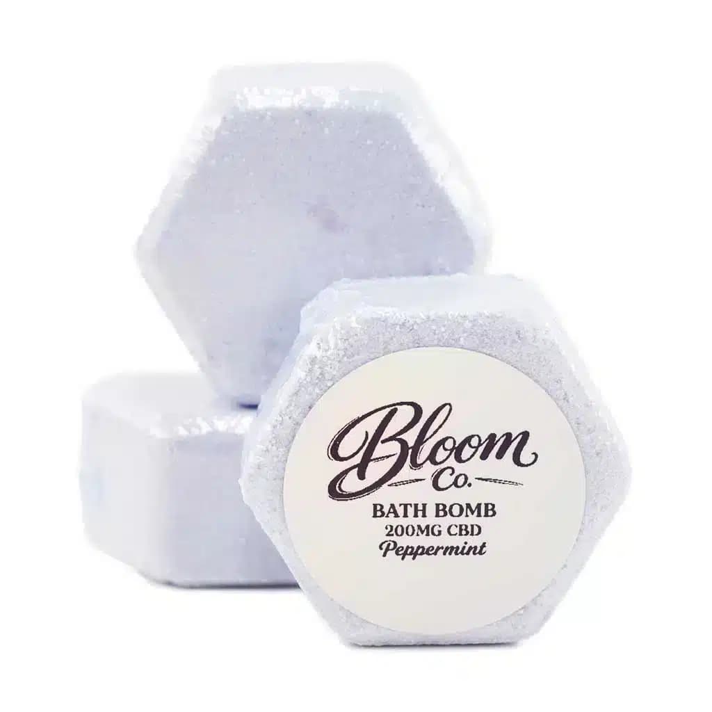 Bloom Co. – Peppermint Bathbomb – 200MG CBD