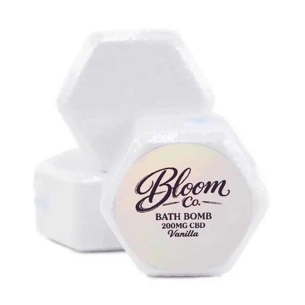 Bloom Co. – Vanilla Bathbomb – 200MG CBD