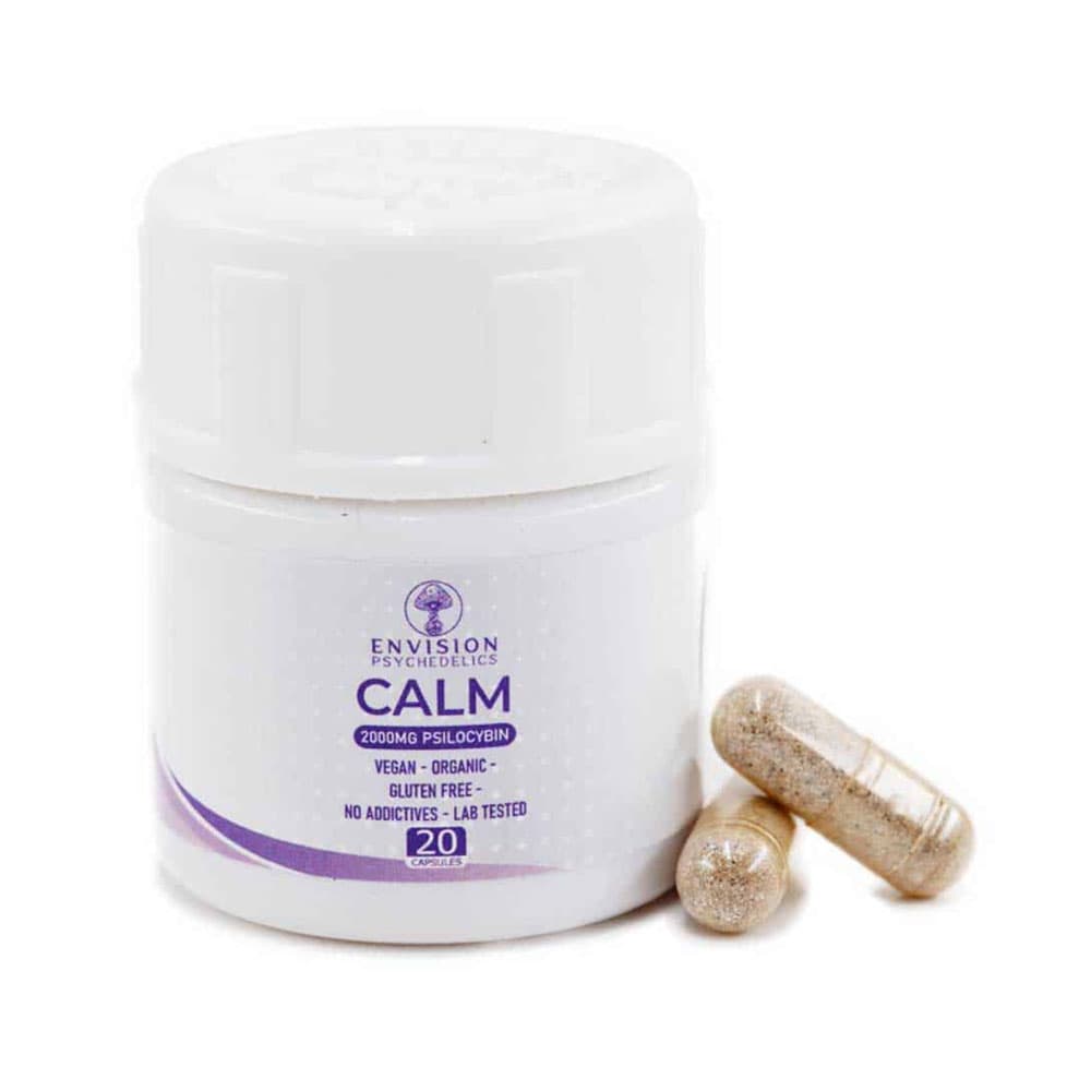ENVISION™️ CALM – Microdose Capsules 2000mg Psilocybin