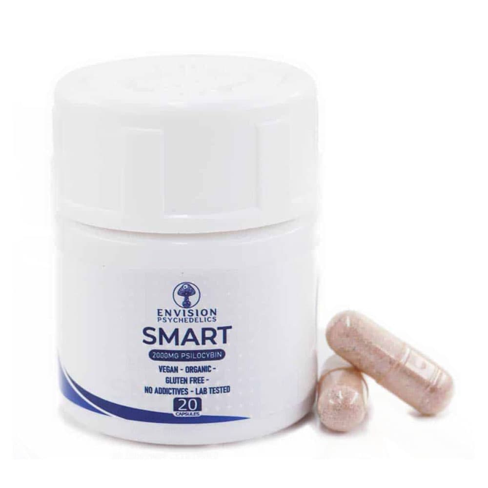 ENVISION™️ SMART – Microdose Capsules 2000mg Psilocybin