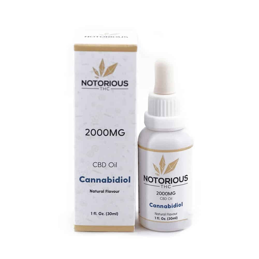 Notorious – CBD Tincture – 30ml (500MG/1000MG/2000MG)