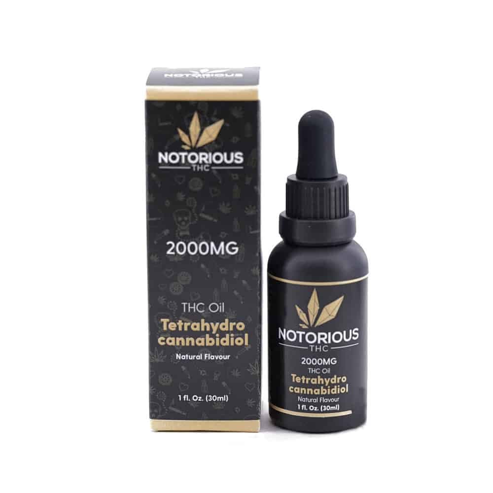 Notorious – THC Tincture – 30ml (500MG/1000MG/2000MG)