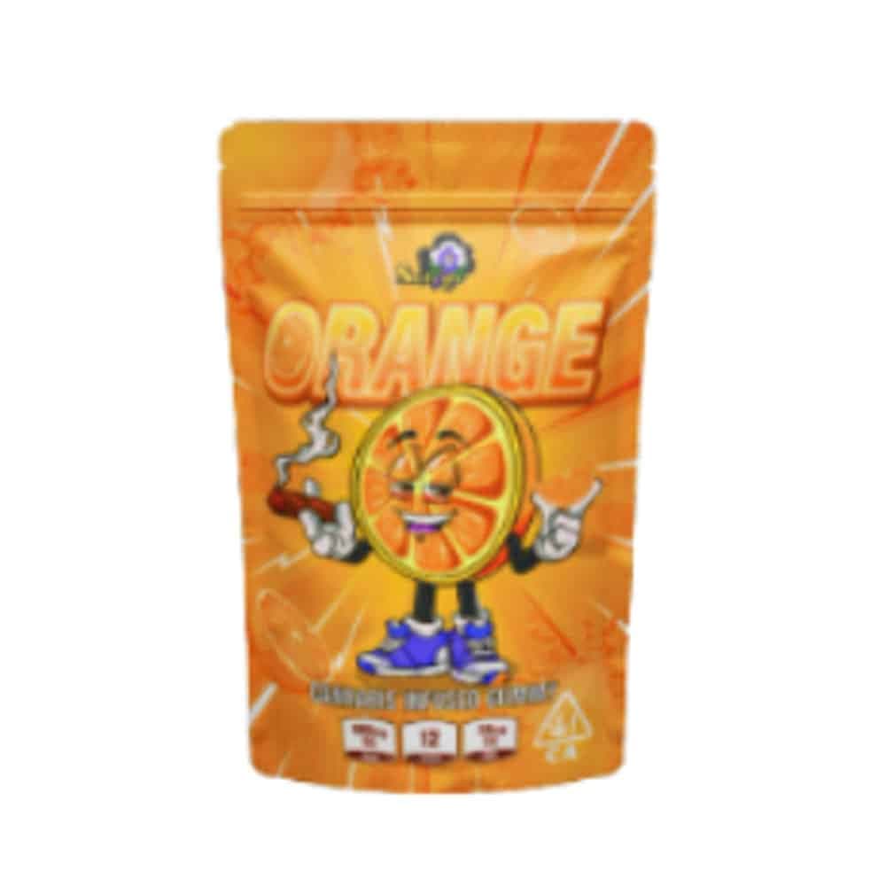 Sky High Edibles – Orange Gummy 600mg THC