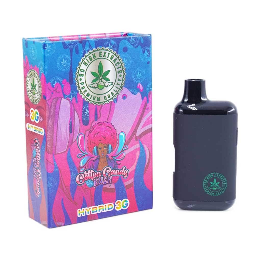 So High Extracts 3G Disposable Pen – Cotton Candy Kush (HYBRID)