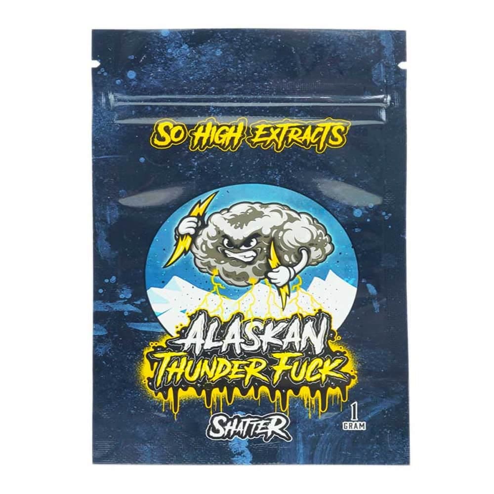 So High Extracts Premium Shatter – Alaskan Thunder Fuck