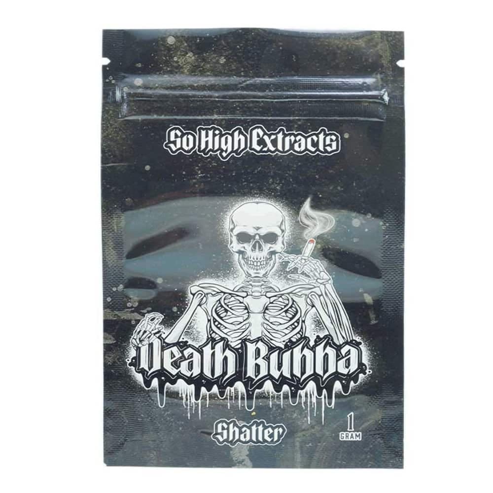So High Extracts Premium Shatter – Death Bubba