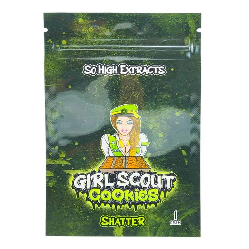So High Extracts Premium Shatter – Girl Scout Cookies