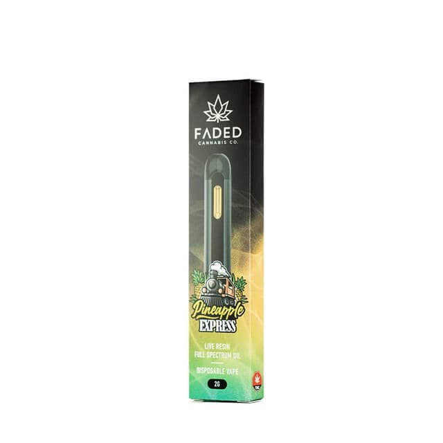Faded Cannabis Co. Live Resin Vape Pen 2ML - Cannabis Product