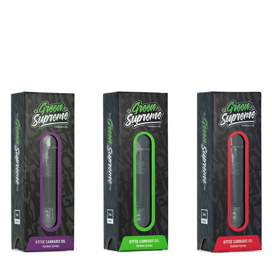 Green Supreme Full Spectrum Distillate Syringes – Lemon Jack