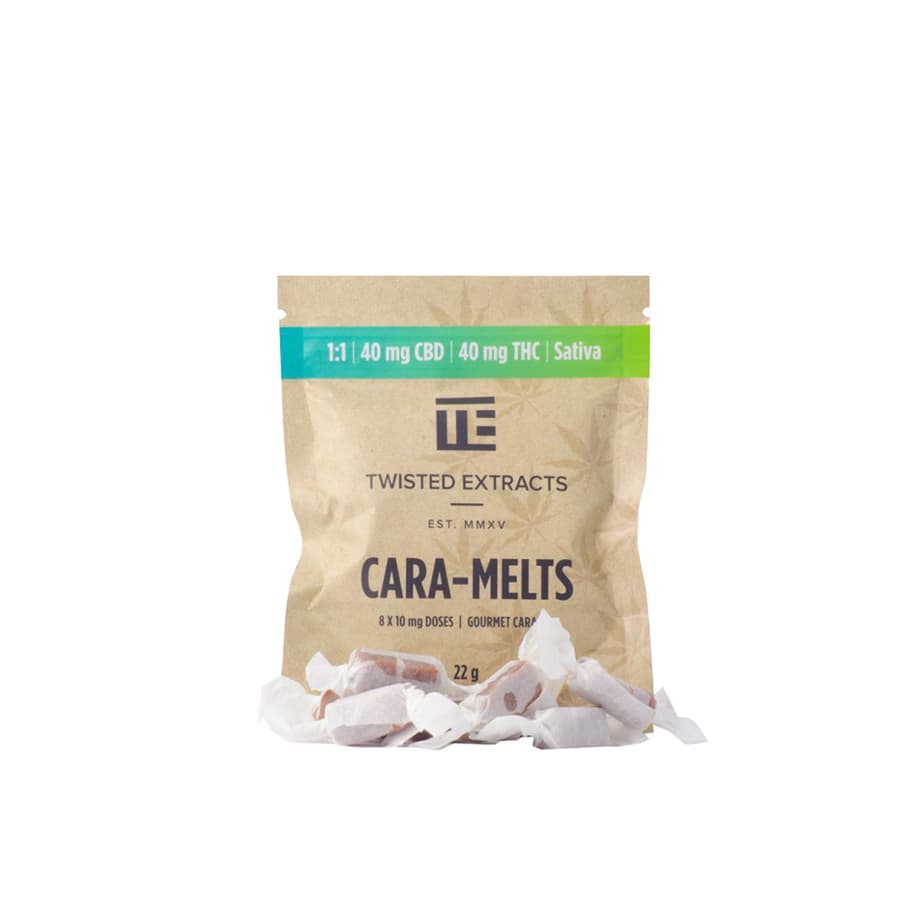 Twisted Extracts – Cara-Melts 80MG – Sativa 1:1