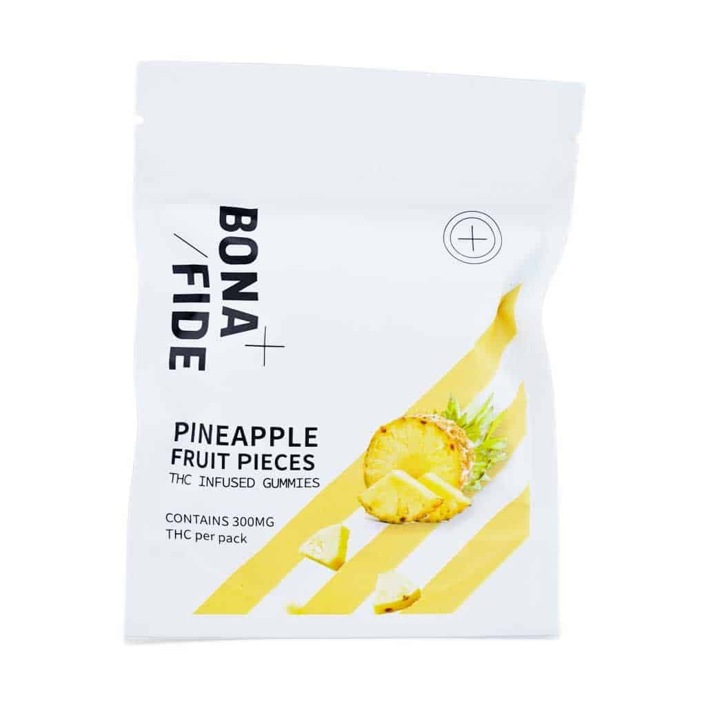 Bonafide – Pineapple Fruit Pieces 300mg THC