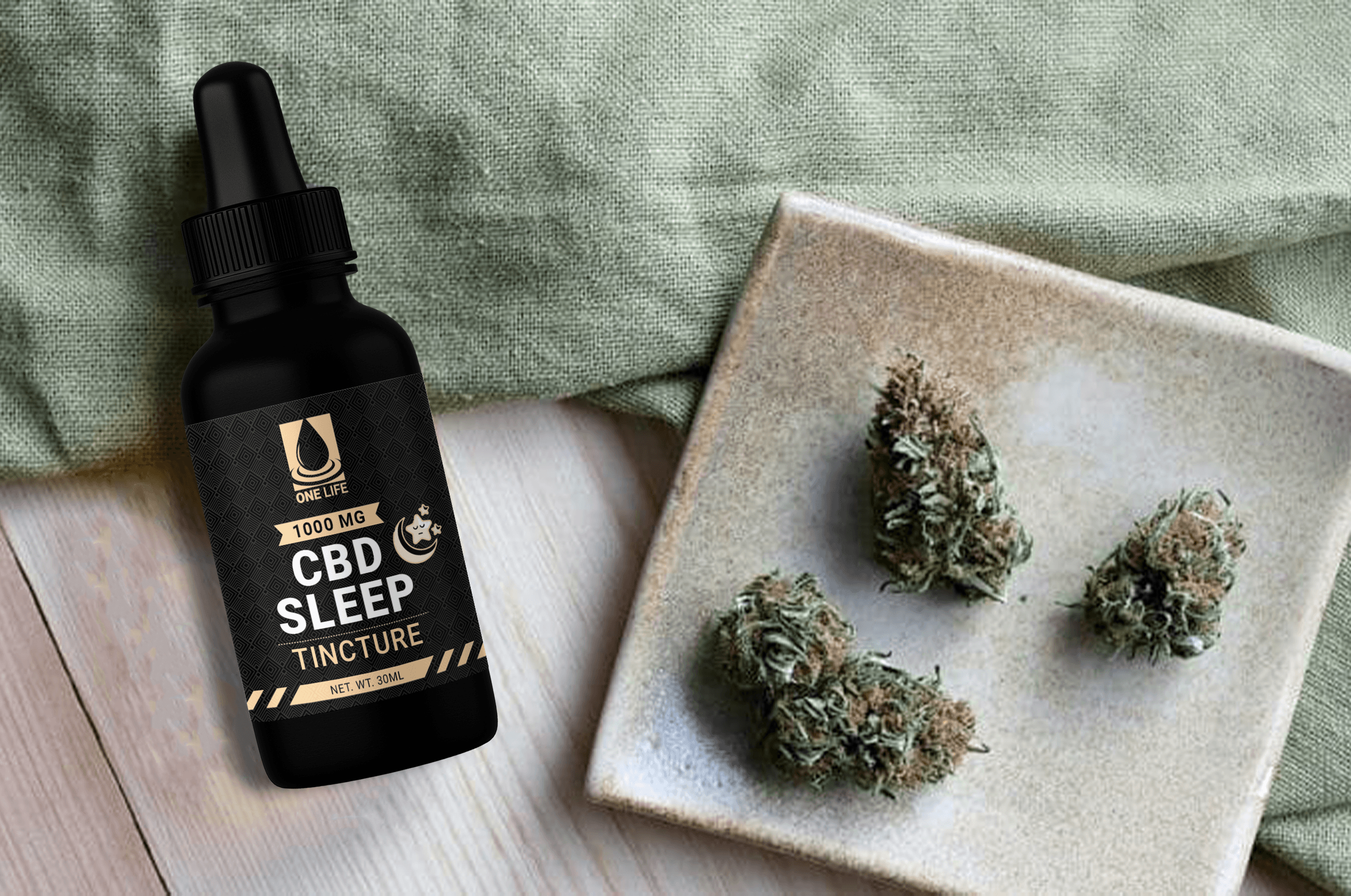 One Life Tincture – CBD Sleep (1000mg CBD)