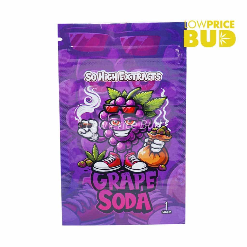 So High Extracts Premium Shatter – Grape Soda