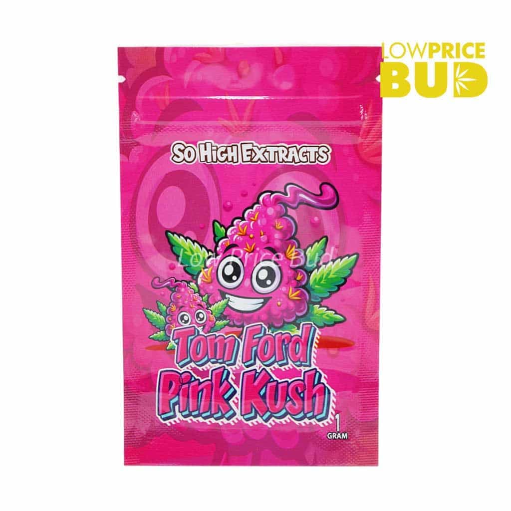So High Extracts Premium Shatter – Tom Ford Pink Kush
