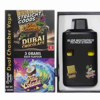 Straight Goods Dual Chamber Vape 6G