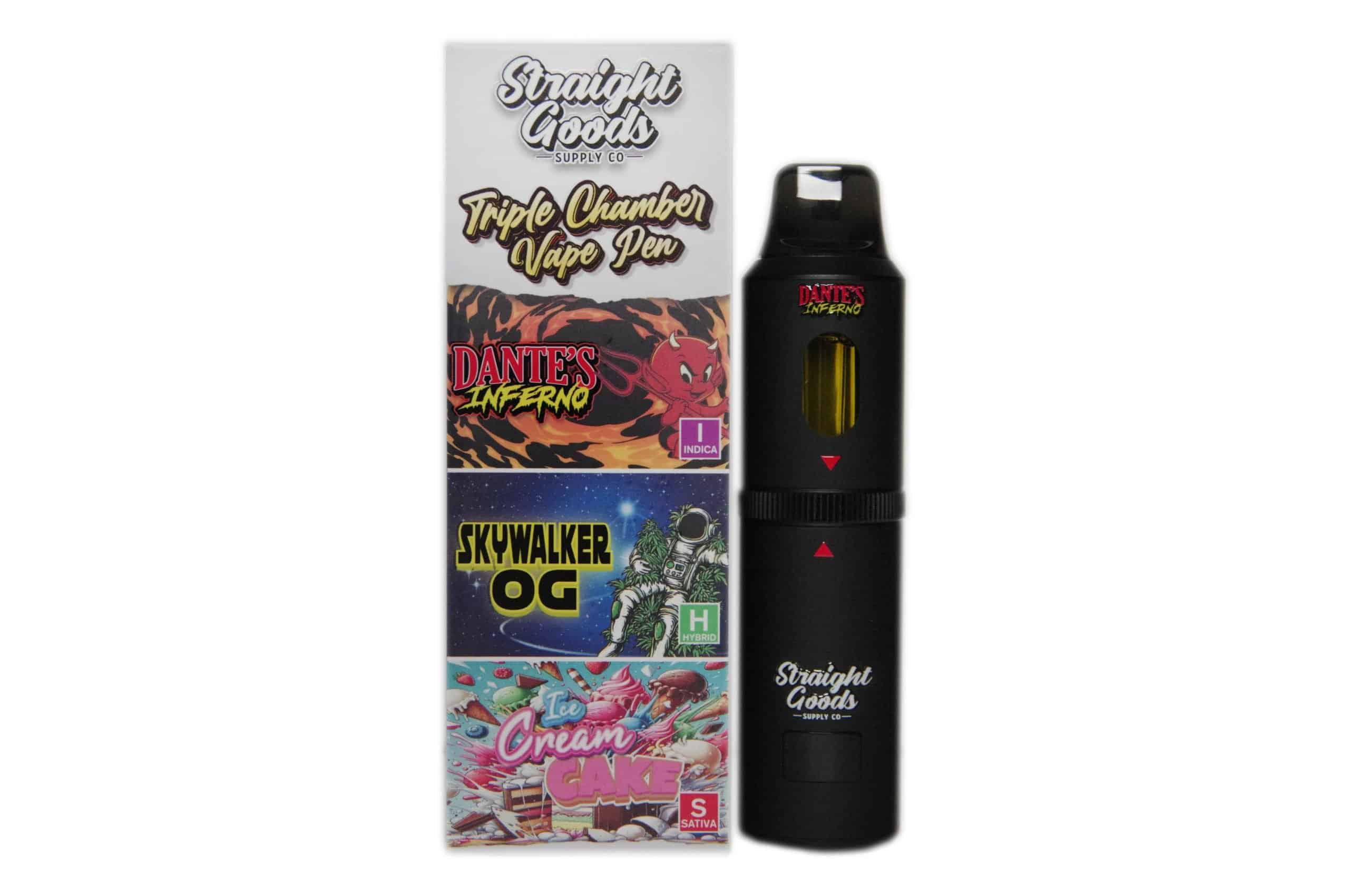 Straight Goods Triple Chamber Vape 9G