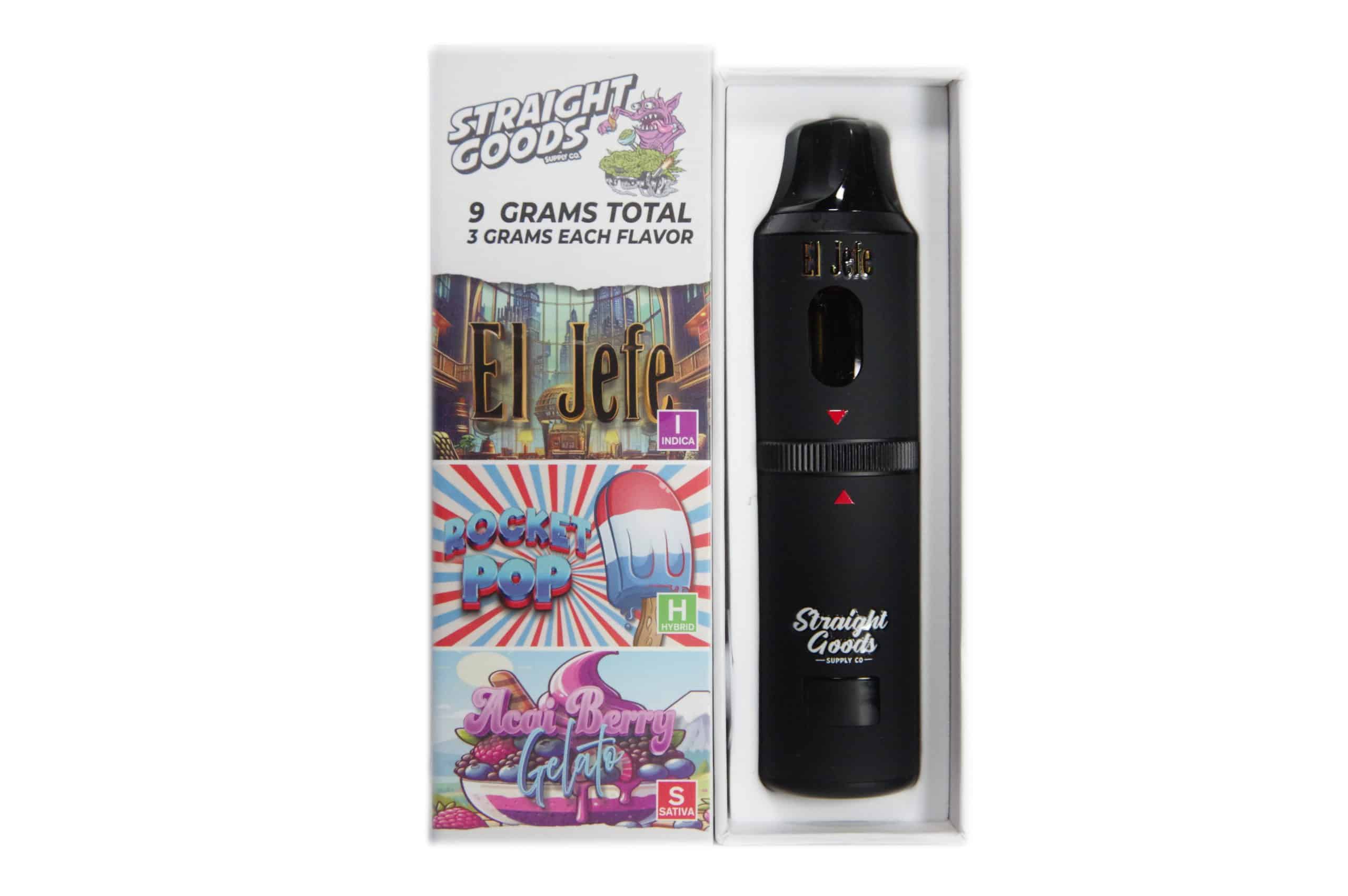 Straight Goods Triple Chamber Vape 9G