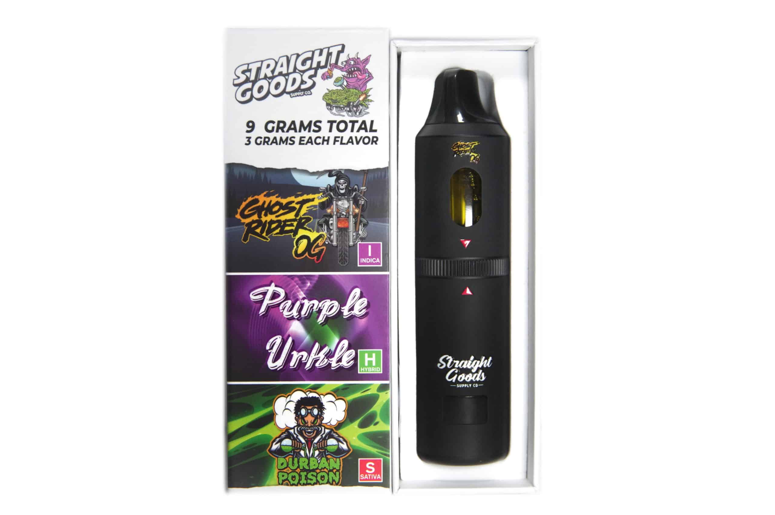 Straight Goods Triple Chamber Vape 9G