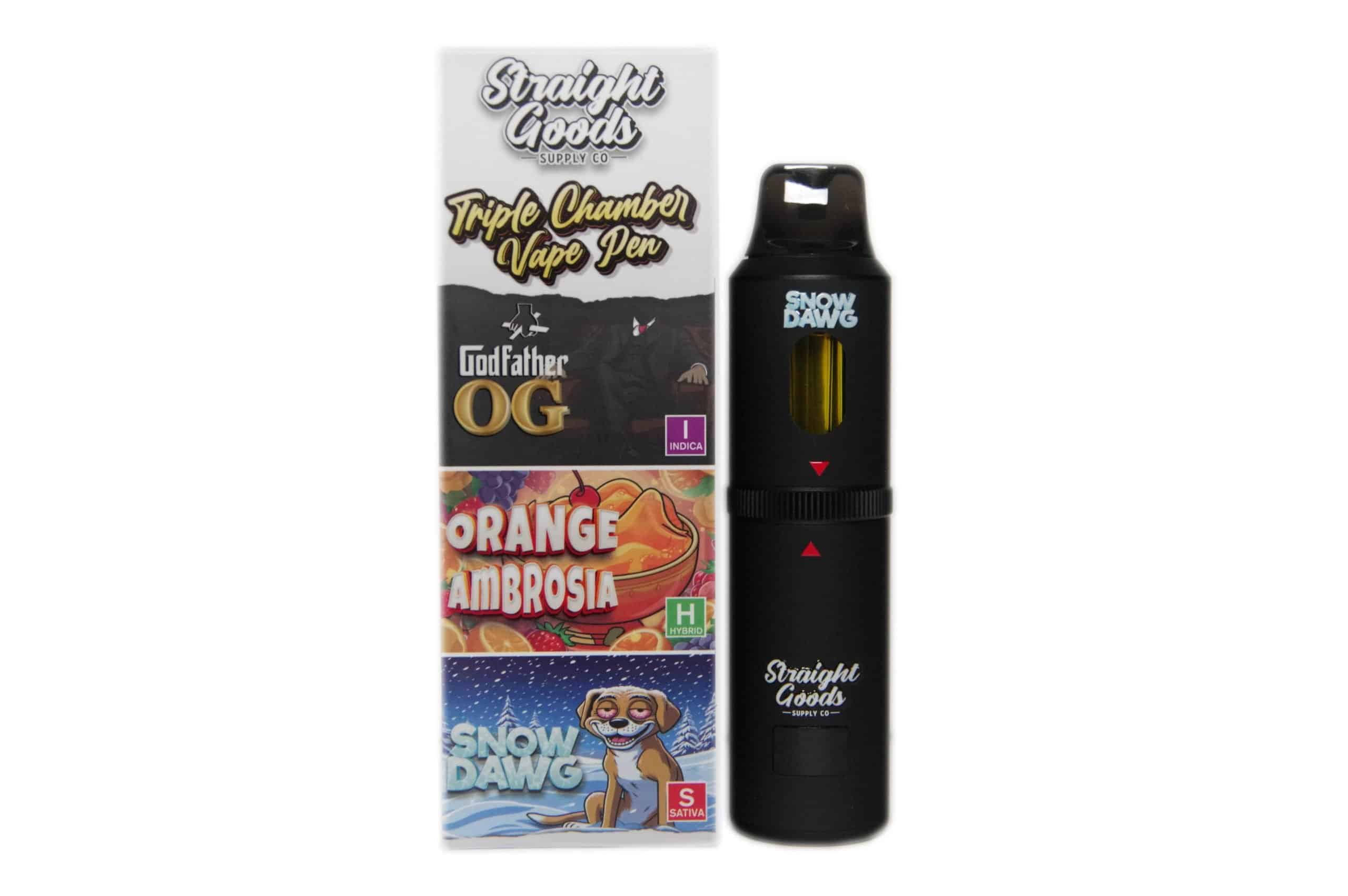 Straight Goods Triple Chamber Vape 9G